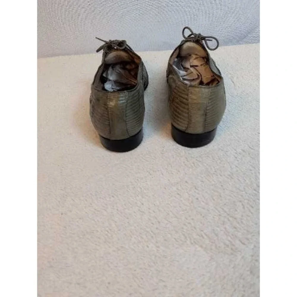 Nunn‎ Bush Brass Boot Mens Snake Embossed Oxford Shoes Size 8